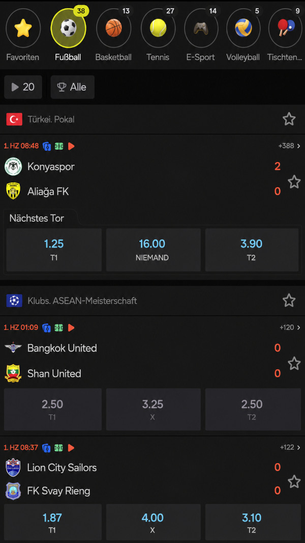 Sportwetten